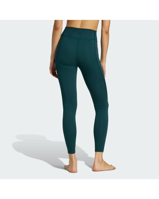Adidas Green All Me Essentials Full-Length Leggings