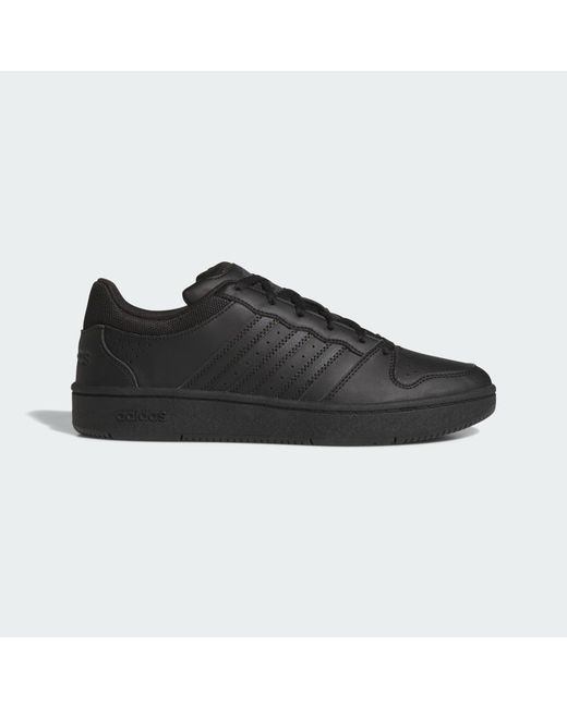 Adidas Black Hoops Classic Shoes
