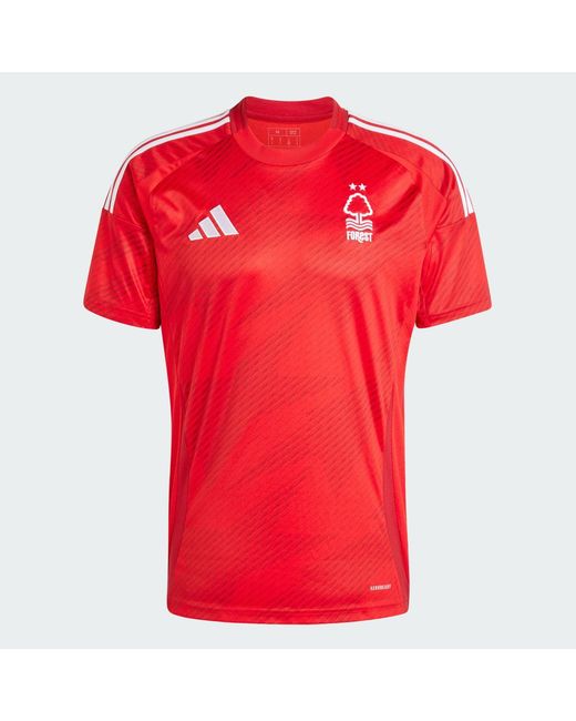 Adidas Red Nottingham Forest Fc 24/25 Home Jersey for men