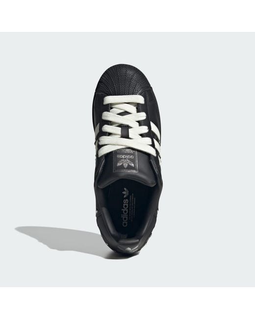 Adidas Black Superstar Ii Shoes