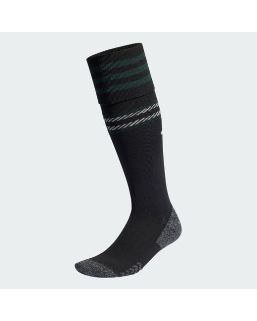 Adidas Black Celtic Fc 23/24 Away Socks