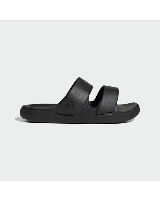 Adidas black sandals deals