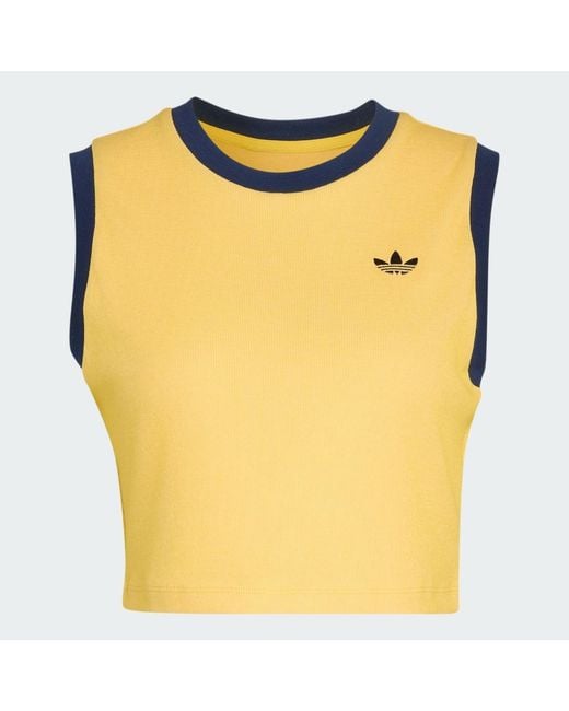 Adidas Blue Heather Tank Top