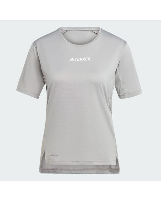 Adidas Gray Terrex Multi T-Shirt
