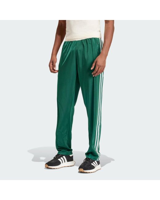 Adidas Green Tracksuit Bottoms for men