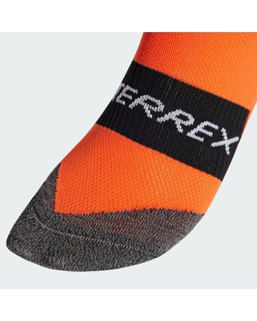 Calzini Da Trail Running Terrex Heat.Rdy Speed di Adidas in Orange