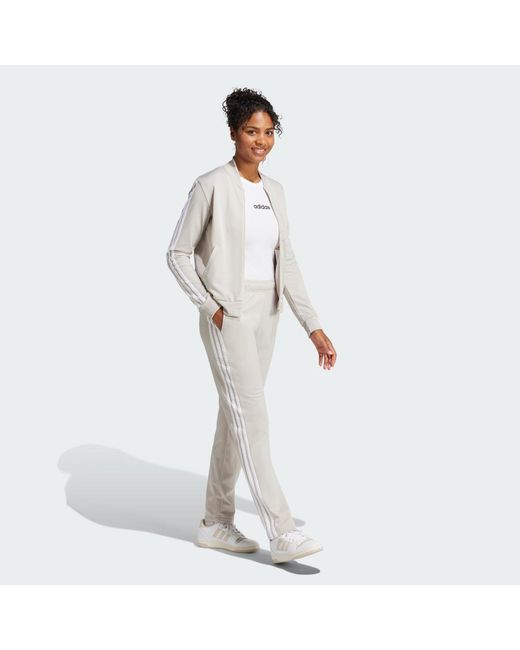 Adidas White Dayready Tracksuit
