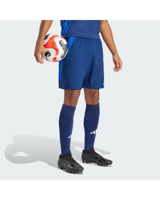 Adidas Blue Tiro 24 Competition Match Shorts for men
