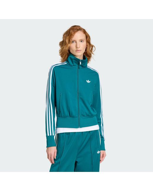 Adidas Lace Branding Firebird Track Top (Legacy Teal) main image 0