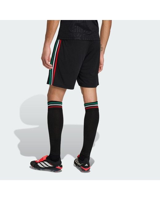 Adidas Black Mexico 26 Third Shorts for men
