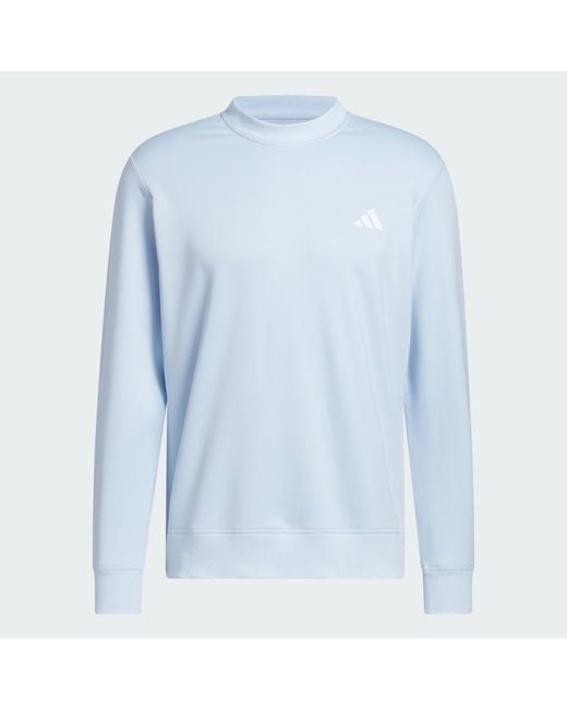 Adidas Blue Ultimate365 Climawarm Crewneck Sweatshirt for men