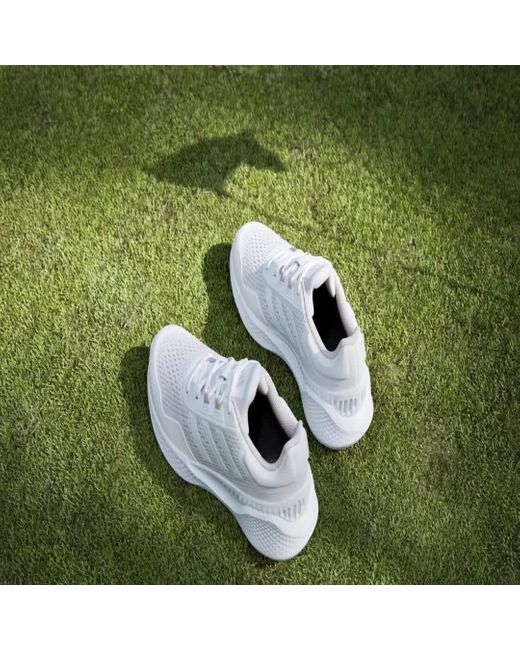 Adidas White Summervent 24 Bounce Golf Shoes Low