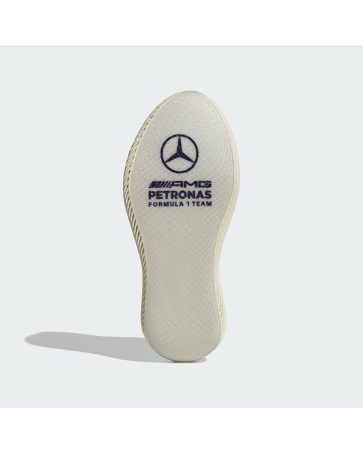 Adidas White Climacool Laced Mercedes Amg Petronas F1 Team Shoes
