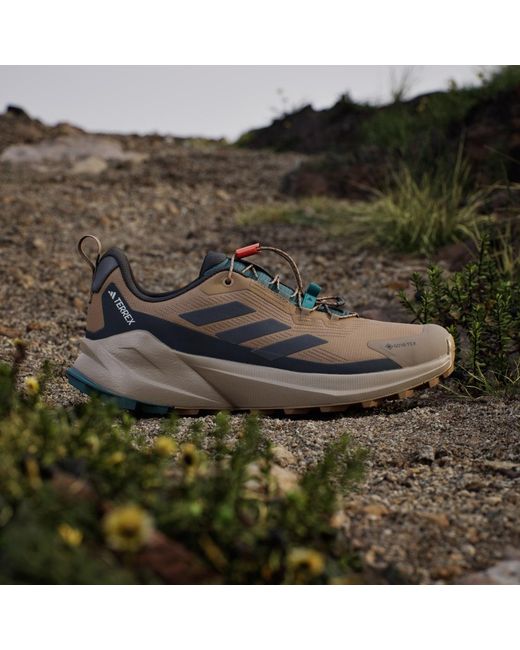 Adidas Green Terrex Trailmaker 2 Gore-Tex Speed Lace Hiking Shoes for men