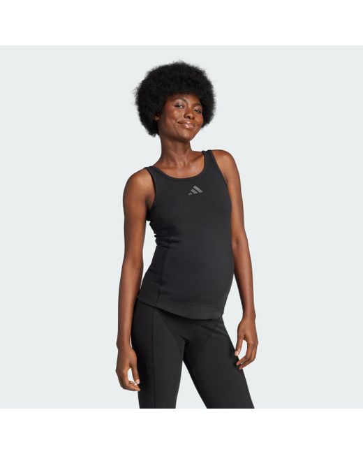 Adidas Black T-Shirt RIB TANKTOP – UMSTANDSMODE