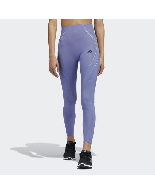 adidas TLRD HIIT Lux 7/8-Tight in Lila | Lyst CH