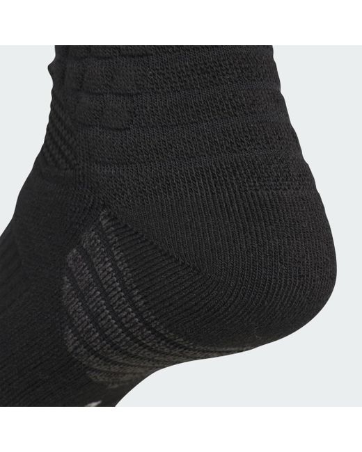 Adidas Black Select Basketball Socks for men