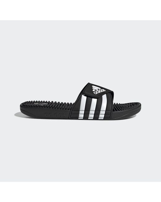 Adidas Black Adissage Slides