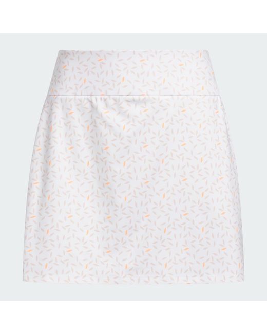 Adidas Originals White Ultimate365 Printed Knit Skort