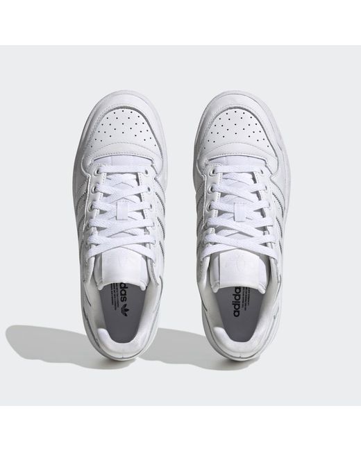 Adidas White Forum Bold Stripes
