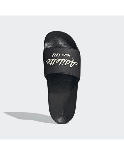 Adidas Black Adilette Shower Slides