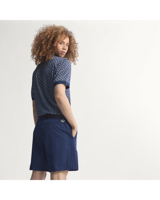 Adidas Blue Originals Twistweave Shorts for men
