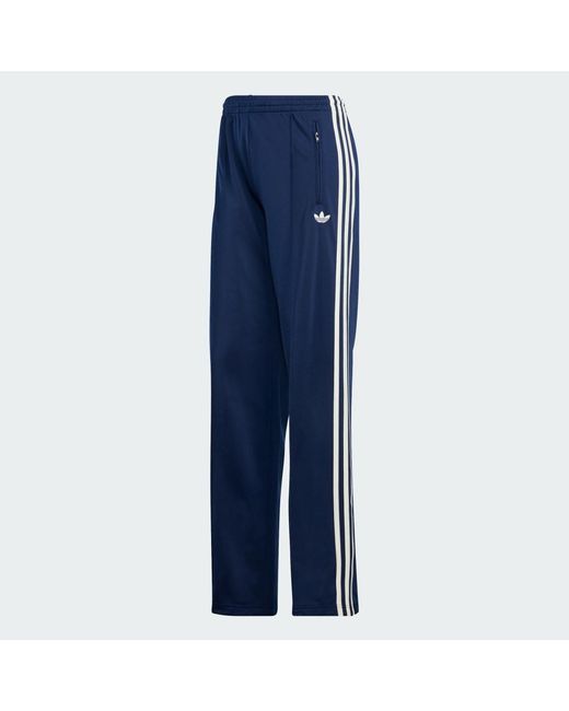 Adidas Blue Firebird Loose Track Tracksuit Bottoms