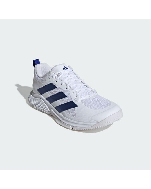 Adidas Blue Court Team Bounce 2.0 Shoes for men