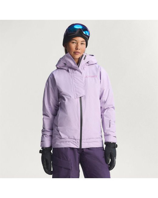Adidas Purple Terrex Xploric 2 Layer Insulated Climaproof Jacket