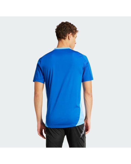 Adidas Blue Tiro 24 Competition Training Jersey for men