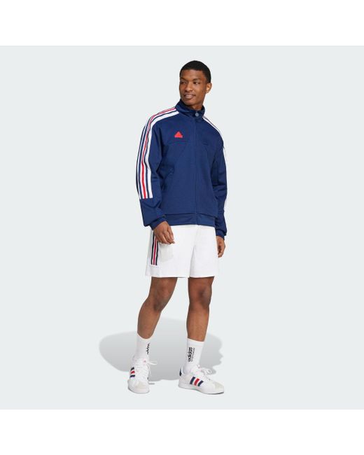 Adidas Blue House Of Tiro Nations Pack Track Top for men