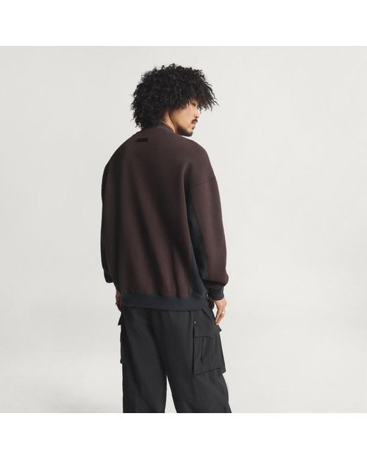 Adidas Black Equipment Blocked Half-Zip for men