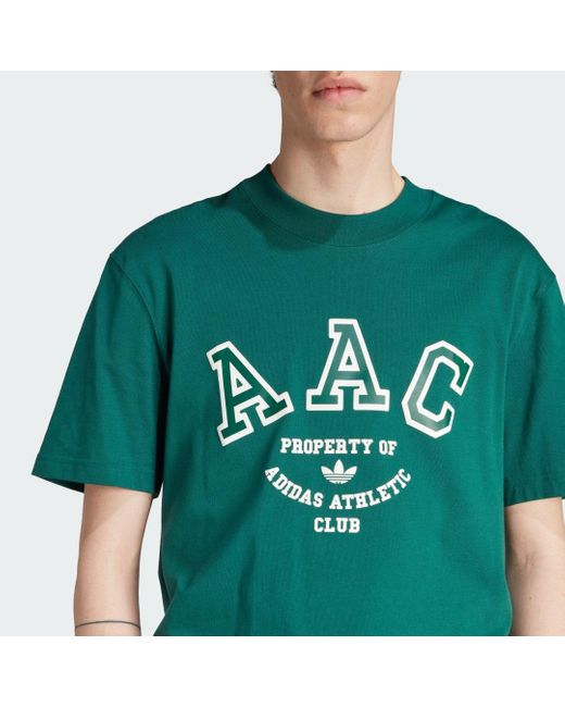 T-shirt voor het Aac Lyst BE adidas | heren Groen Metro Rifta in