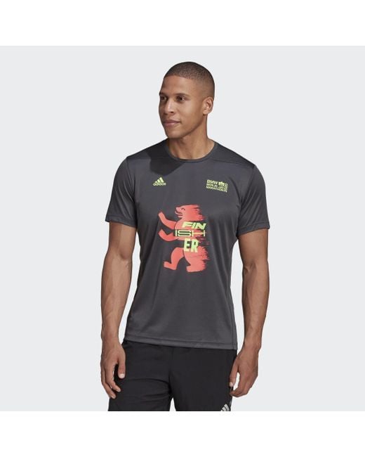 adidas Berlin Marathon Event T-shirt in het Grijs voor heren | Lyst NL
