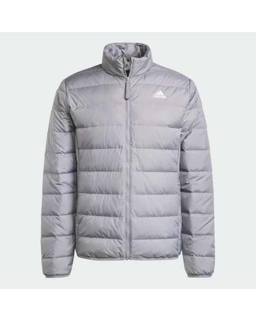 Essentials Lite Down Jacket Adidas de hombre de color Gray