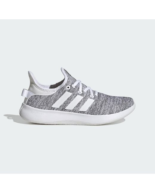 Adidas White Cloudfoam Pure Shoes
