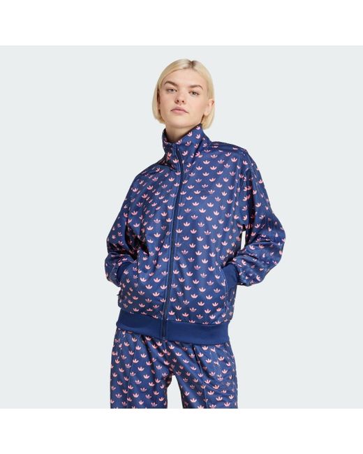 Chaqueta Firebird Monogram Adidas de color Blue
