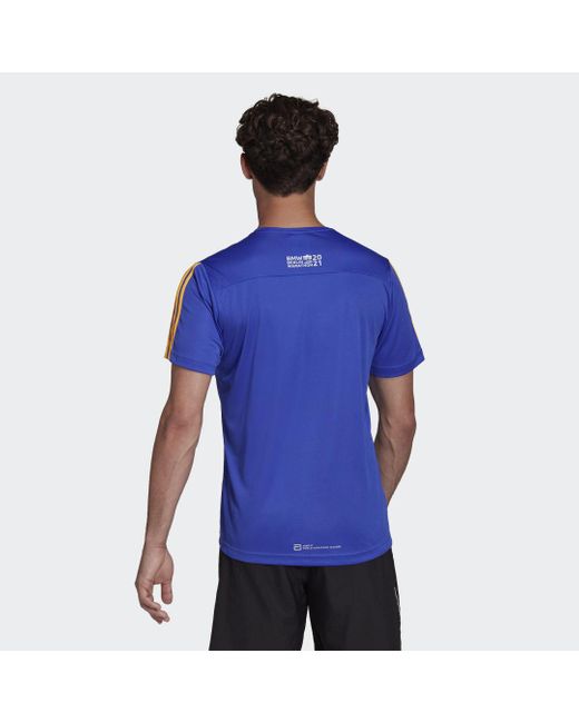 adidas Berlin Marathon Finisher T-Shirt in Blau für Herren | Lyst CH