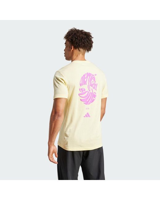 Adidas Natural Yoga T-Shirt for men