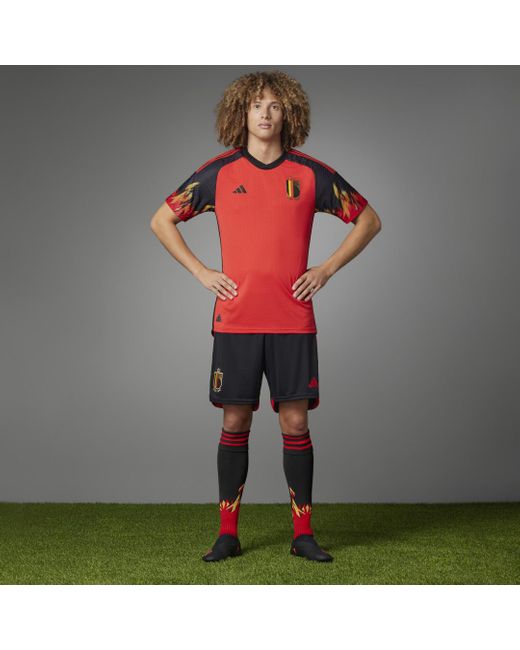 Camiseta primera equipación España 22 - Rojo adidas