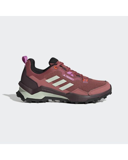 Adidas Purple Terrex Ax4 Hiking Shoes