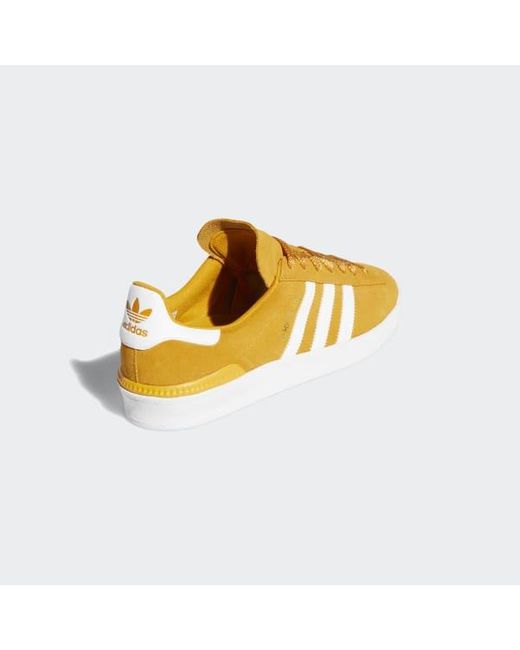 adidas campus yellow mens