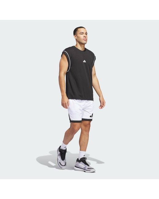 Adidas Black Basketball Badge Of Sport Shorts for men