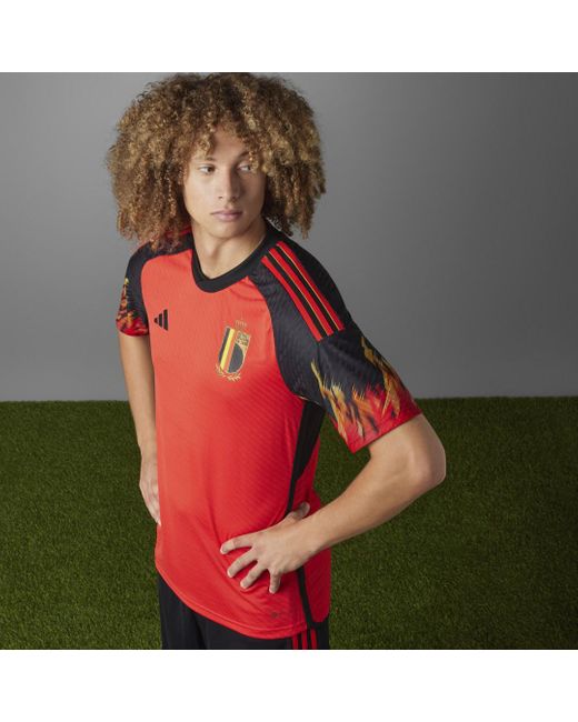 Camiseta primera equipación España 22 - Rojo adidas