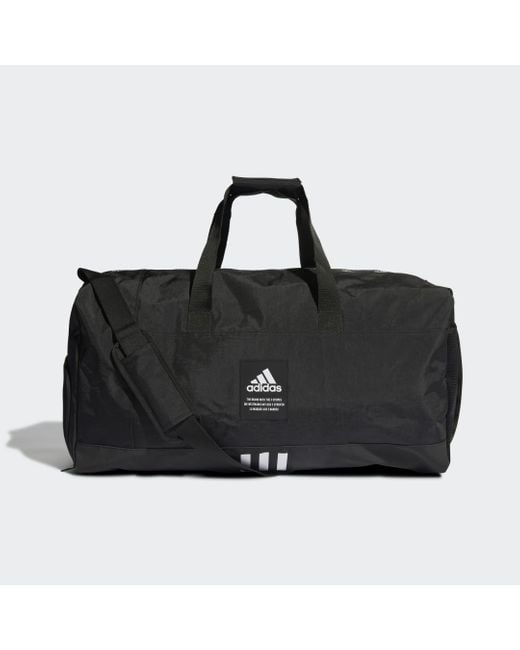 Adidas Black 4athlts Duffel Bag Large