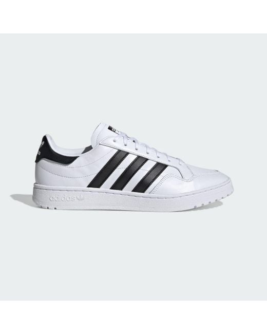 Adidas White Team Court Shoes