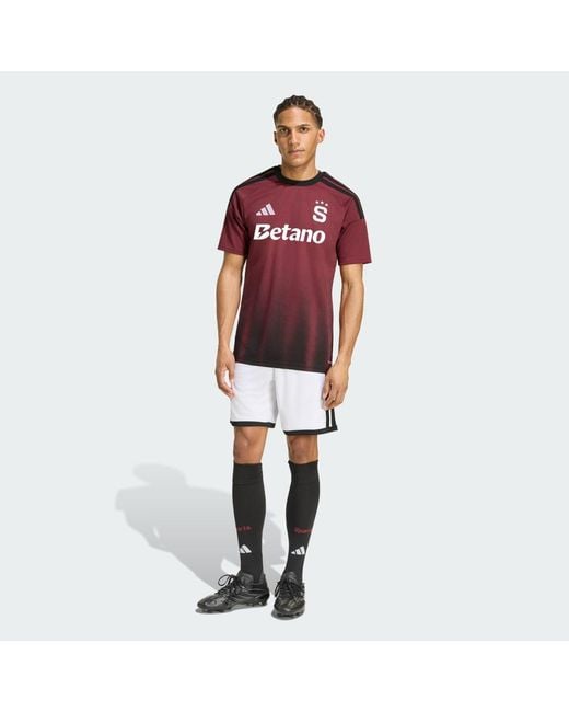 Adidas Red Ac Sparta Prague 26/27 Home Jersey for men