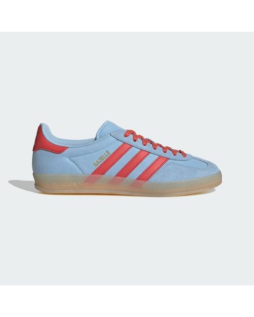 Adidas Blue Gazelle Indoor Shoes for men