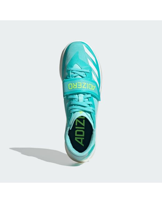 Adidas Blue Adizero Tj/Pv Track And Field Shoes