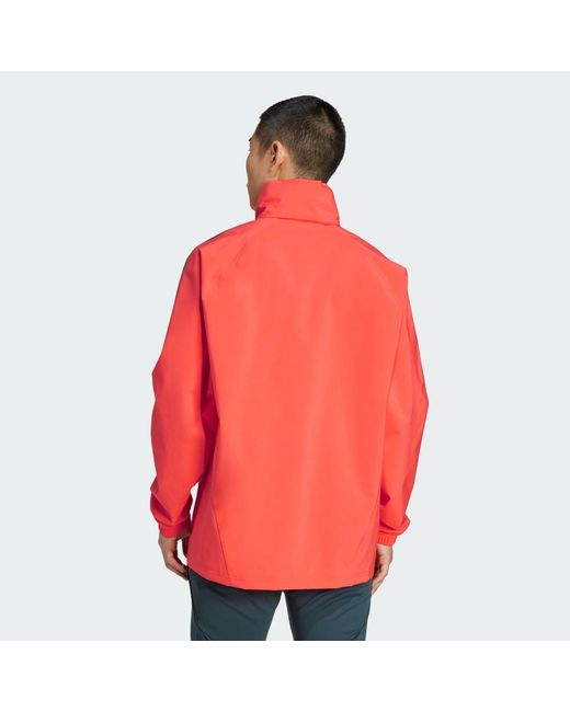 Adidas Red Fc Bayern Tiro 24 Rain Jacket for men